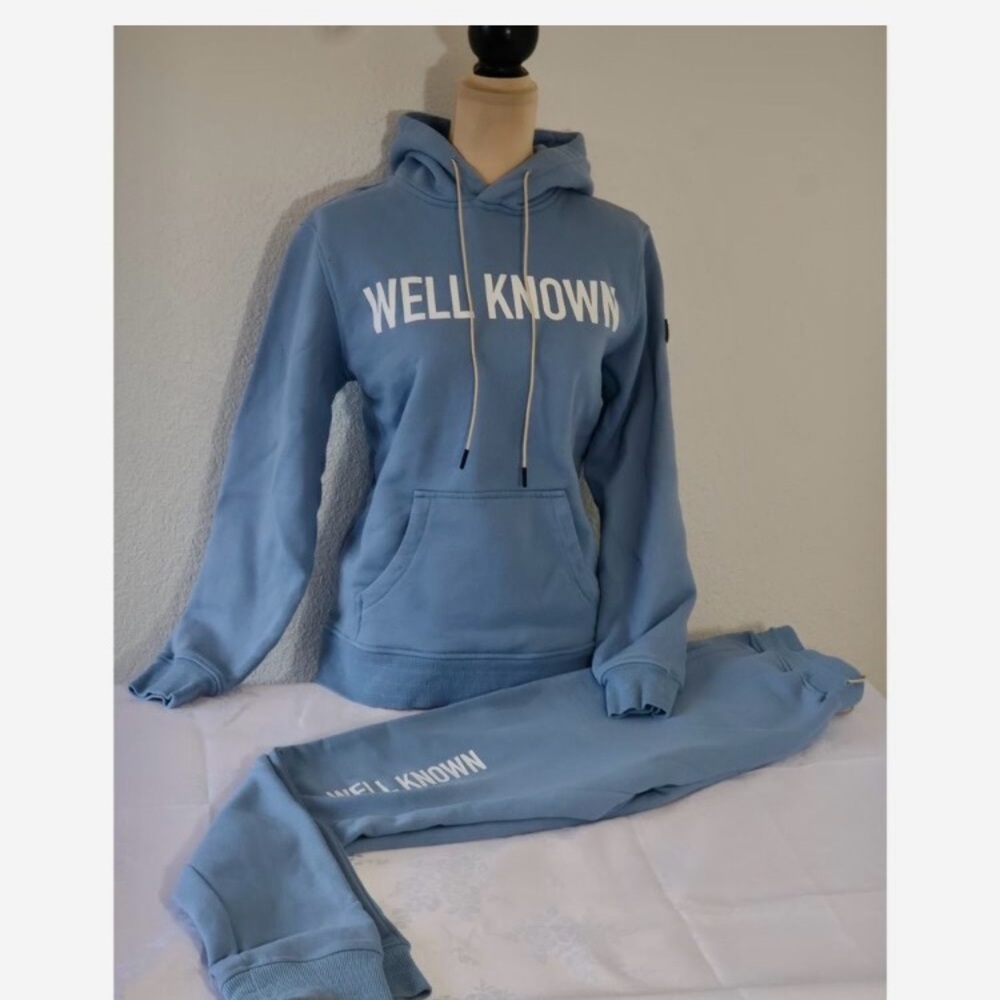 Well Known Studios Light Blue Hoodie
NEW!!